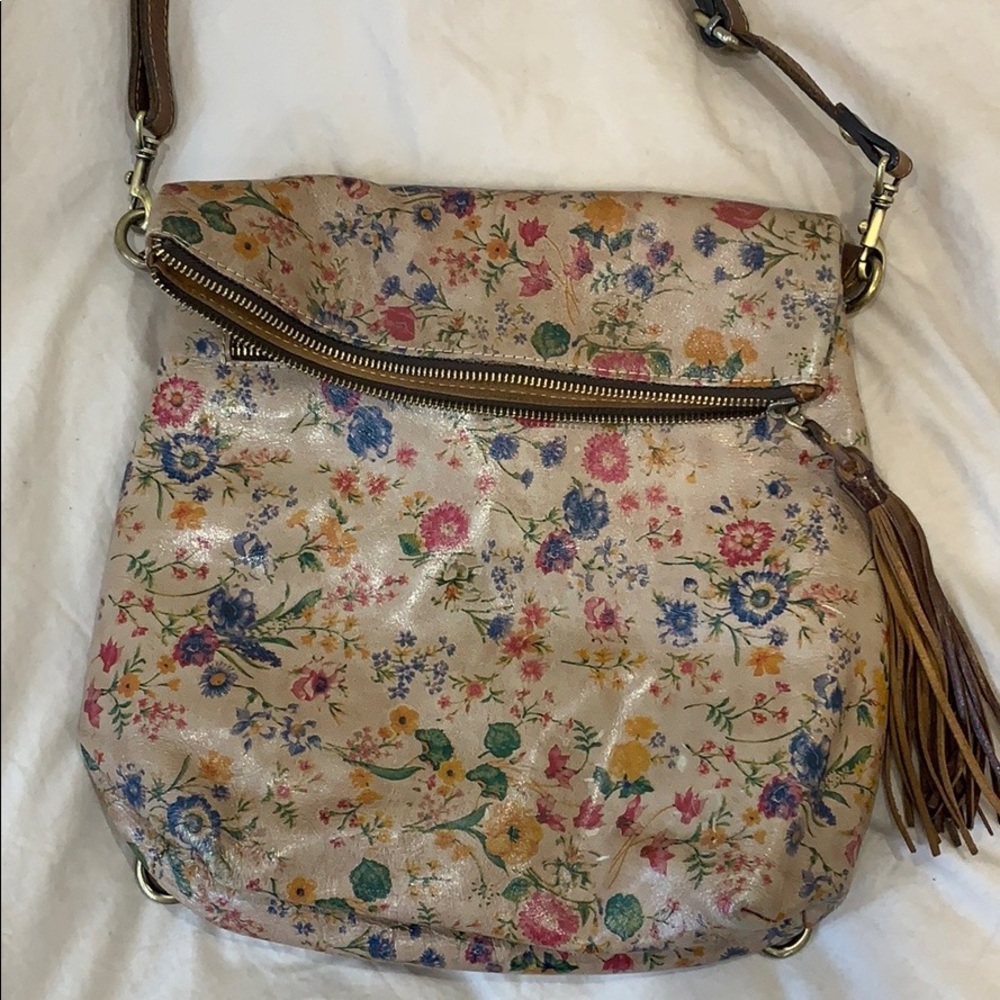 Patricia Nash floral leather bag